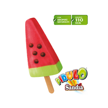 PIRULO SANDIA. Pack 4 Uds.