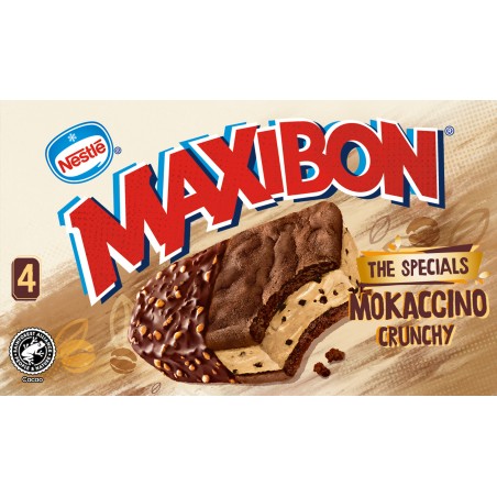 MAXIBON MOCACCINO. Pack 4 Uds