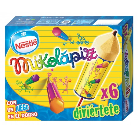 MIKOLÁPIZ DE VAINILLA. Pack 5 Uds