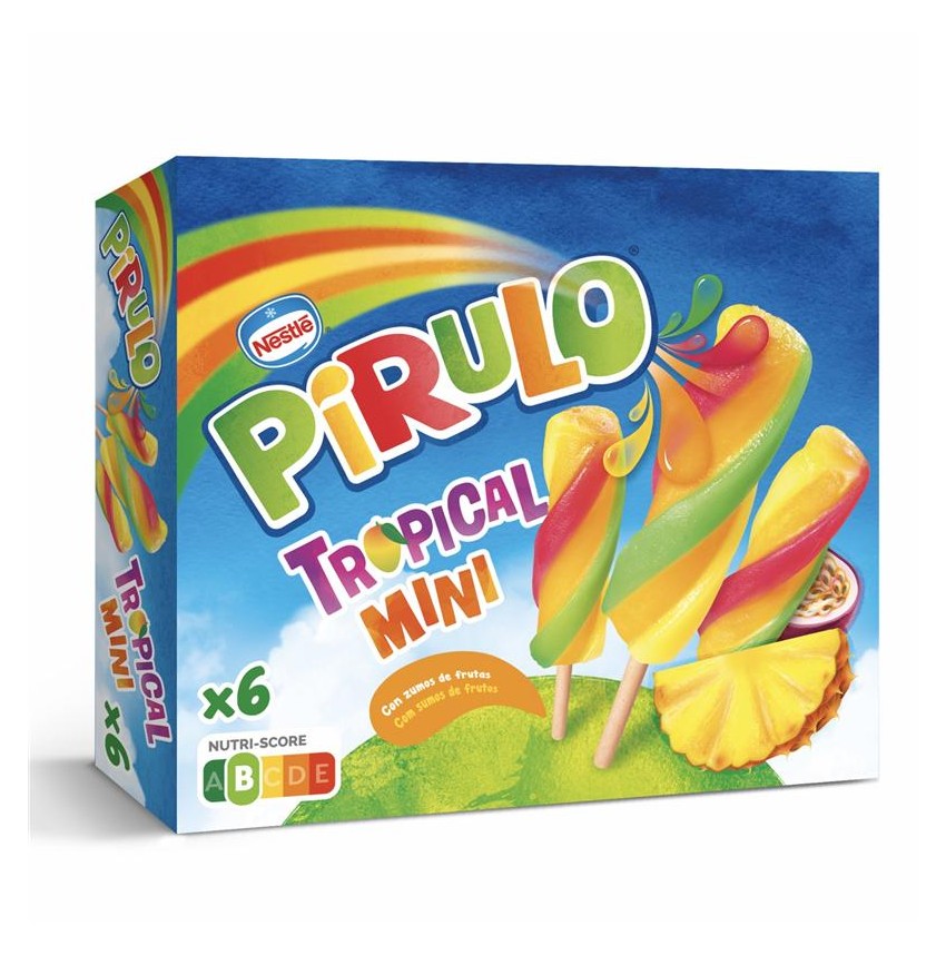MINI TROPICAL. Pack 6 Uds.