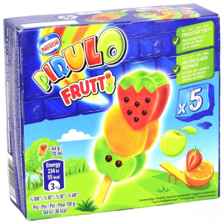 PIRULO FRUTTI. Pack 5 uds.