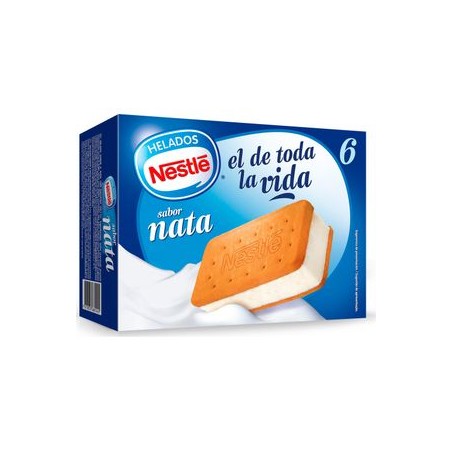 SANDWICH DE NATA. Pack 6 Uds.