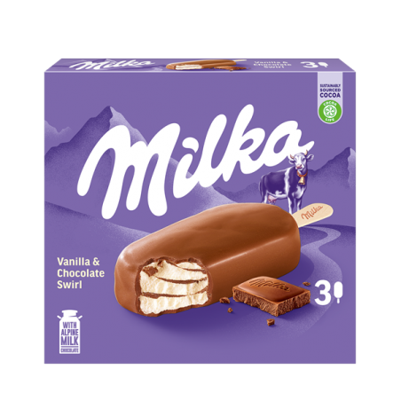 BOMBÓN MILKA. Pack 3 Uds.