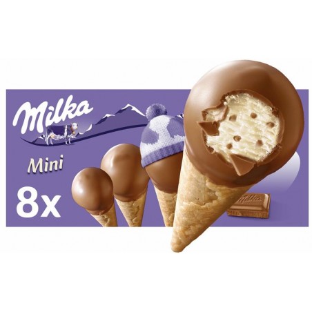 MINI CONO MILKA. Pack 8 Uds.