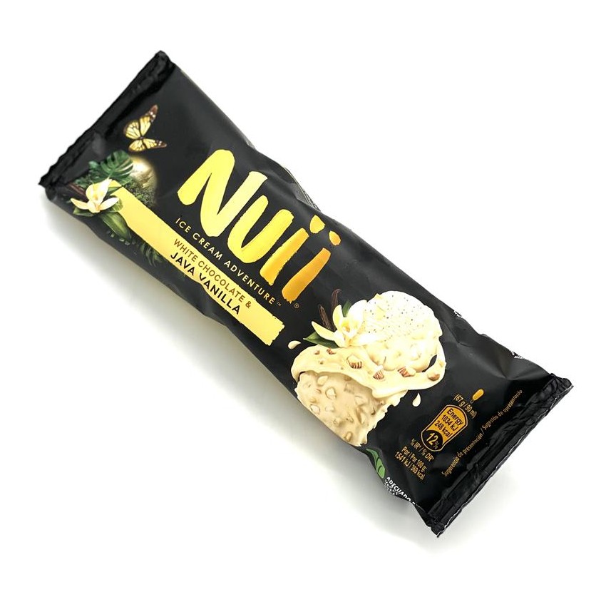 NUII WHITEALMENDRADO VAINILLA DE JAVA. 20 Uds.