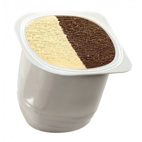 VASITO COLECTIVIDAD VAINILLA-CHOCOLATE.48 Uds.