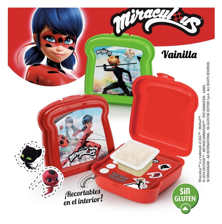 Lady Bug Sin Gluten 8 unidades Helados Nestlé.