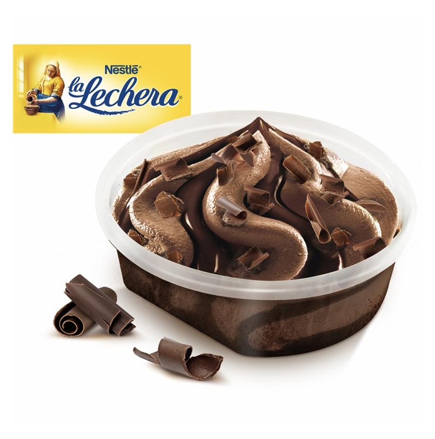 Mini Lechera Chocolate Absoluto 120 ml 12 unidades Helados Nestle.