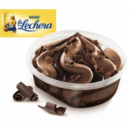 Mini Lechera Chocolate Absoluto 120 ml 12 unidades Helados Nestle.