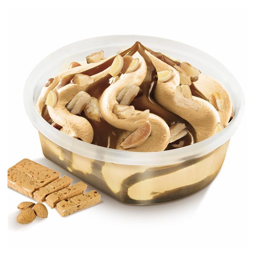 Mini Lechera Suprema Turron 120 ml 12 unidades Helados Nestle
