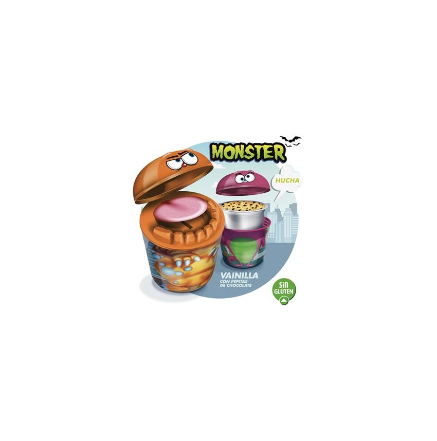 Monster Infantil sin gluten 6 unidades Helados Nestle.