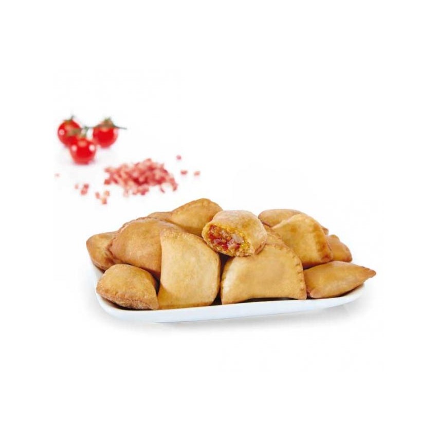 MINI EMPANADILLA JAMÓN SERRANO. 1 Kg.